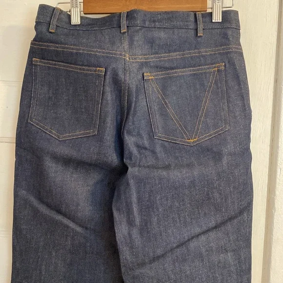 Vanessa Seward Victoire Dark Wash Jeans, Size 38/6 - Picture 7 of 17